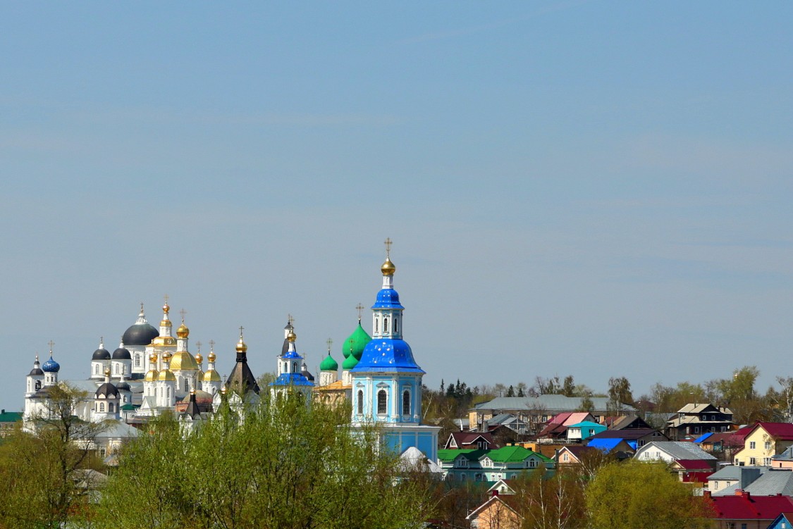 Церковь Смоленской иконы Божией Матери, Арзамас (Арзамасский район и г. Арзамас, Нижегородская область). общий вид в ландшафте