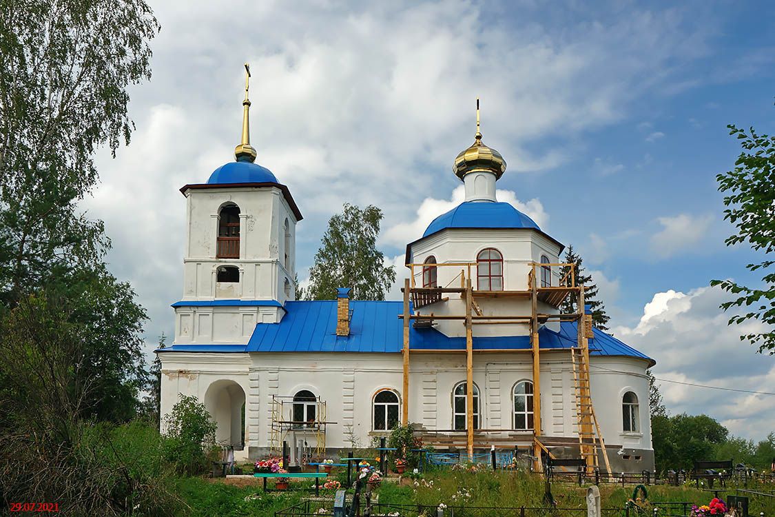 Церковь Успения Пресвятой Богородицы, Нальцы (Боровичский район, Новгородская область). фасады