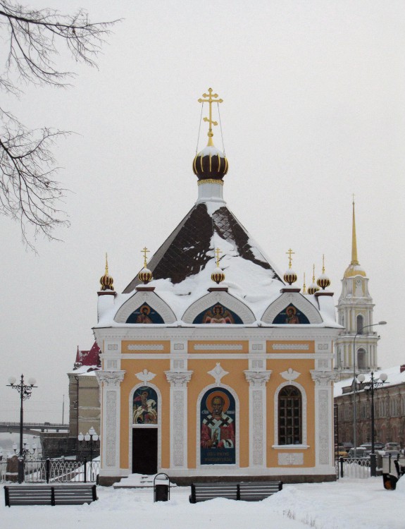 Часовня Николая Чудотворца, Рыбинск (Рыбинск, город, Ярославская область). фасады