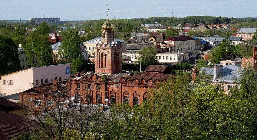 Рыбинск. Церковь Толгской иконы Божией Матери. фасады