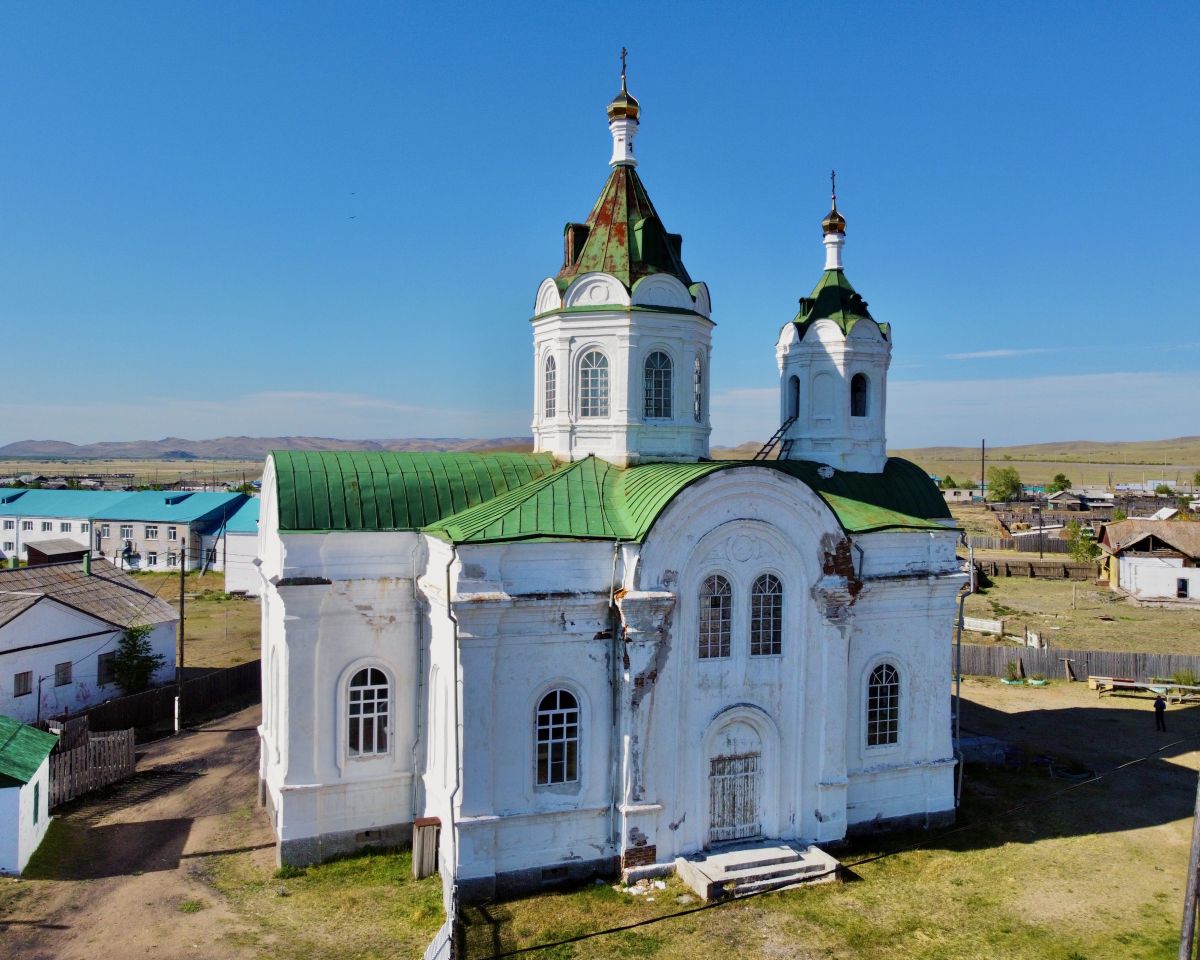 Новоселенгинск. Собор Вознесения Господня. фасады, Вид с севера