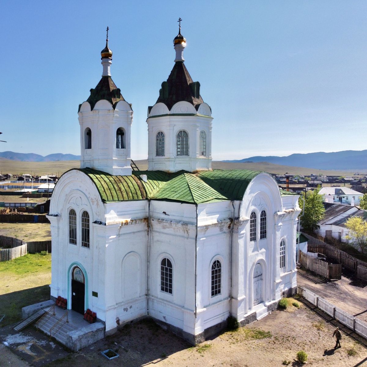 Собор Вознесения Господня, Новоселенгинск (Селенгинский район, Республика Бурятия). фасады, Вид с ЮЗ