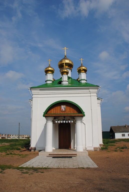 Троицкое. Троицкий Селенгинский мужской монастырь. Церковь Николая Чудотворца. фасады