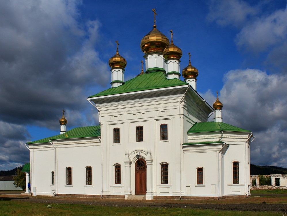 Троицкий Селенгинский мужской монастырь. Церковь Николая Чудотворца, Троицкое (Прибайкальский район, Республика Бурятия). фасады