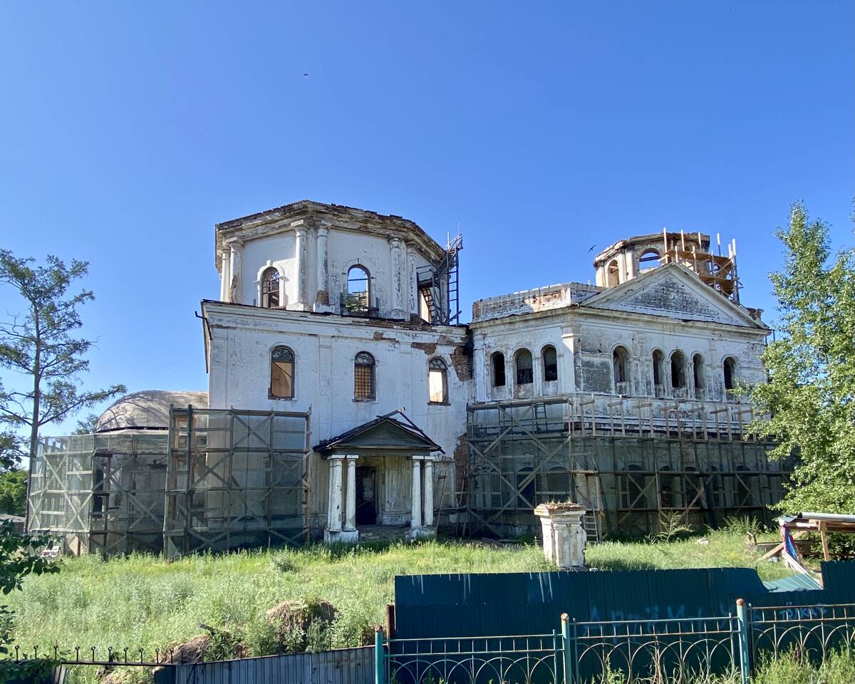 Собор Троицы Живоначальной, Кяхта (Кяхтинский район, Республика Бурятия). фасады, Северный фасад 