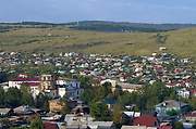 Собор Троицы Живоначальной, Вид с близлежащего холма, Кяхта, Кяхтинский район, Республика Бурятия