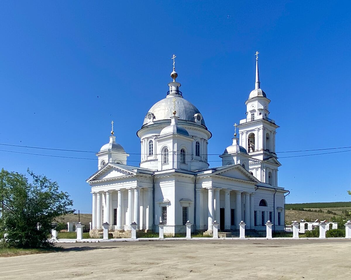 Собор Воскресения Христова, Кяхта (Кяхтинский район, Республика Бурятия). фасады, Вид с СВ