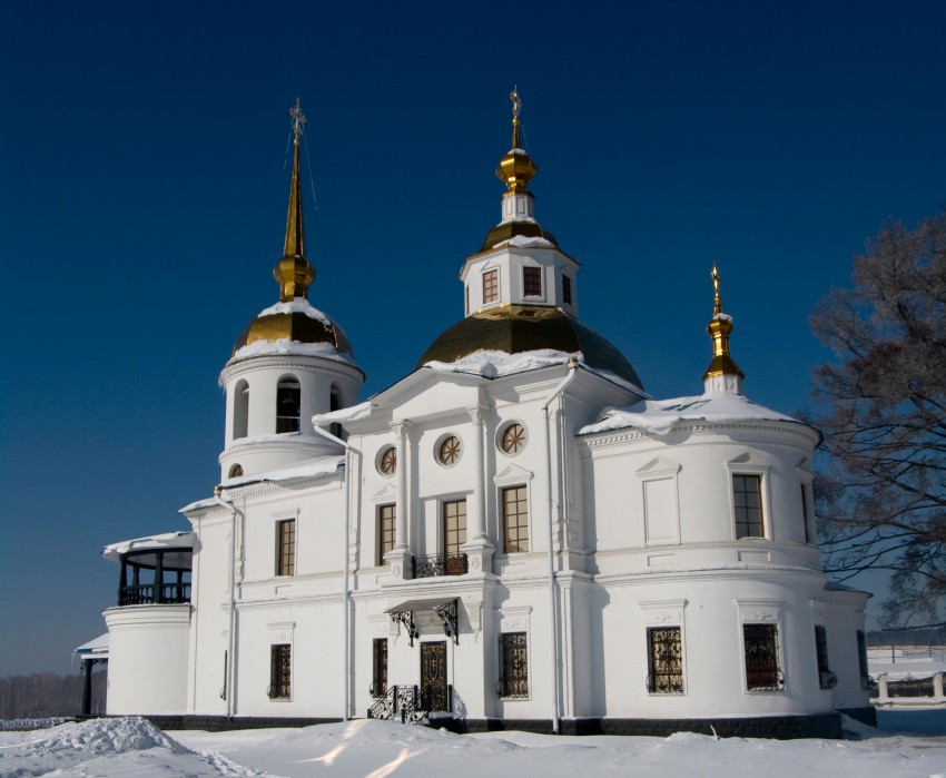 Усть-Куда. Церковь Казанской иконы Божией Матери. фасады