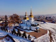 Церковь Казанской иконы Божией Матери, Вид с запада<br>, Усть-Куда, Иркутский район, Иркутская область