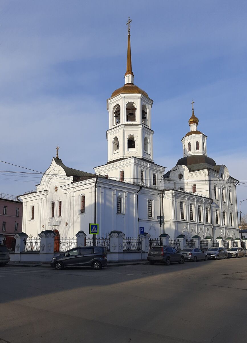 Церковь Михаила Архангела (Харалампия), Иркутск (Иркутск, город, Иркутская область). фасады