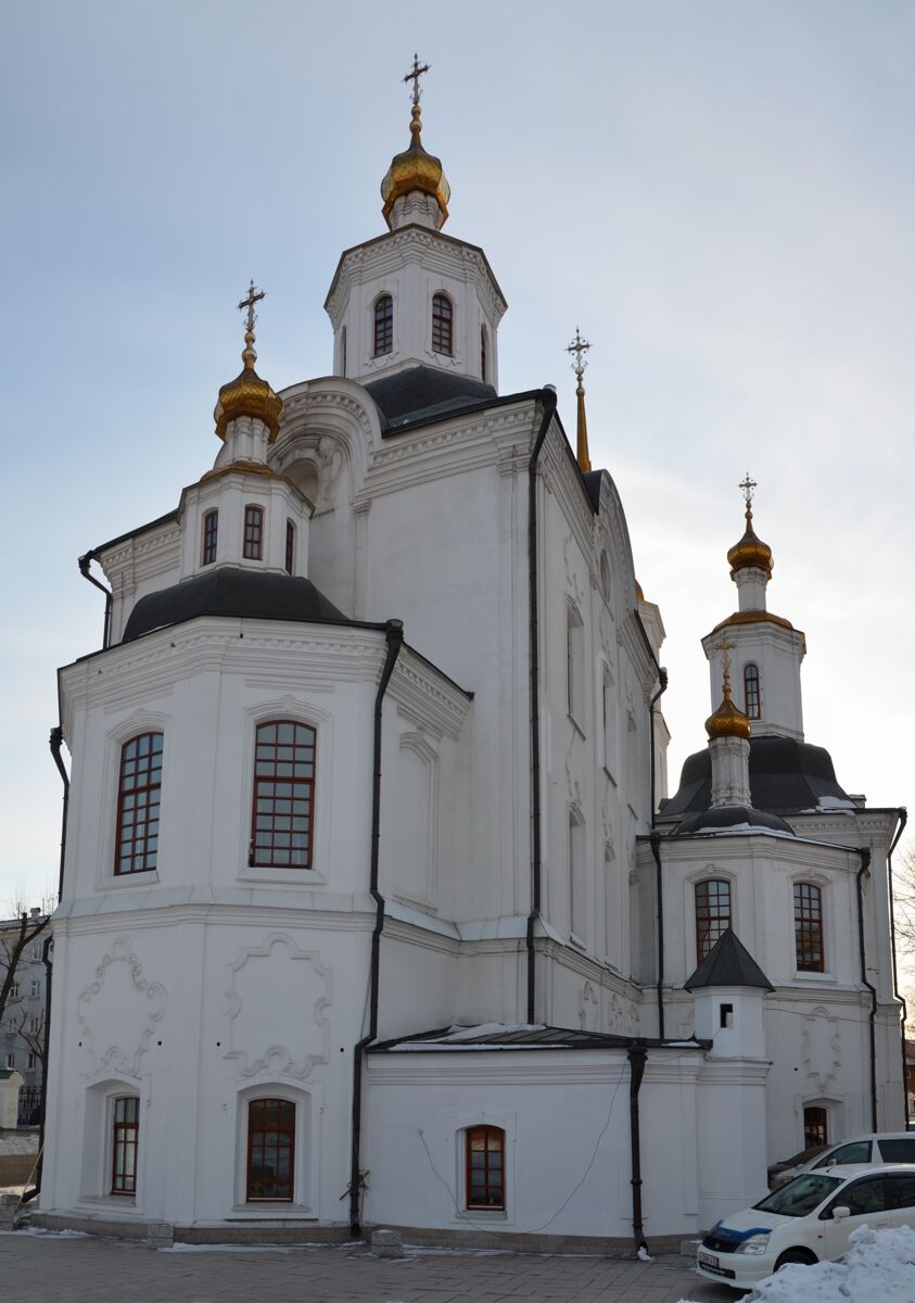 Церковь Михаила Архангела (Харалампия), Иркутск (Иркутск, город, Иркутская область). фасады