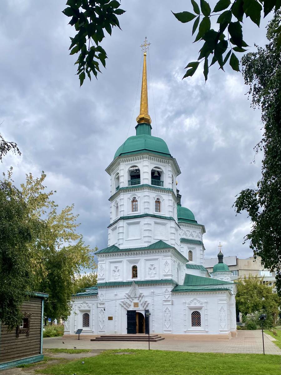 Церковь Троицы Живоначальной, Иркутск (Иркутск, город, Иркутская область). фасады, Западный фасад
