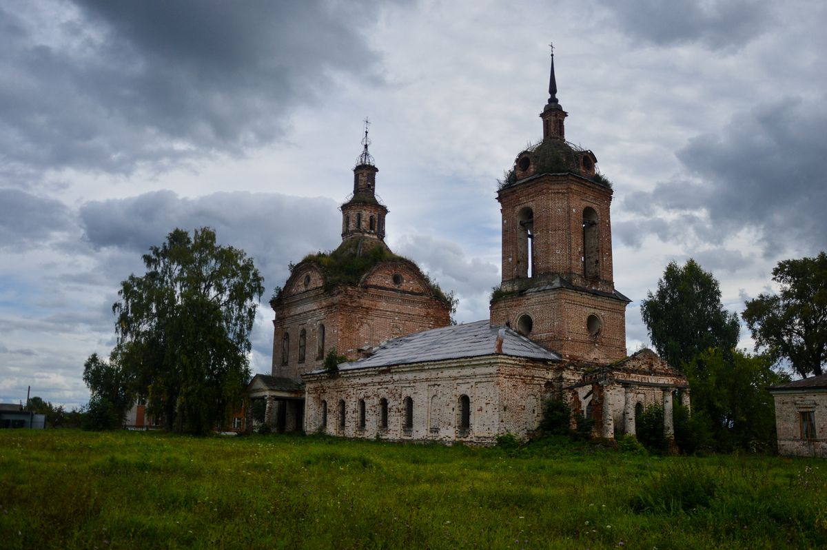 фасады. Церковь Троицы Живоначальной, Елово (Ярский район, Республика Удмуртия)
