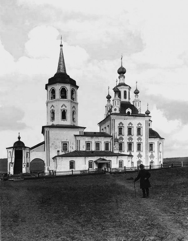 Собор Спаса Нерукотворного Образа, Староселенгинск (Селенгинский район, Республика Бурятия). архивная фотография, 1920 год с сайта https://pastvu.com/p/358372