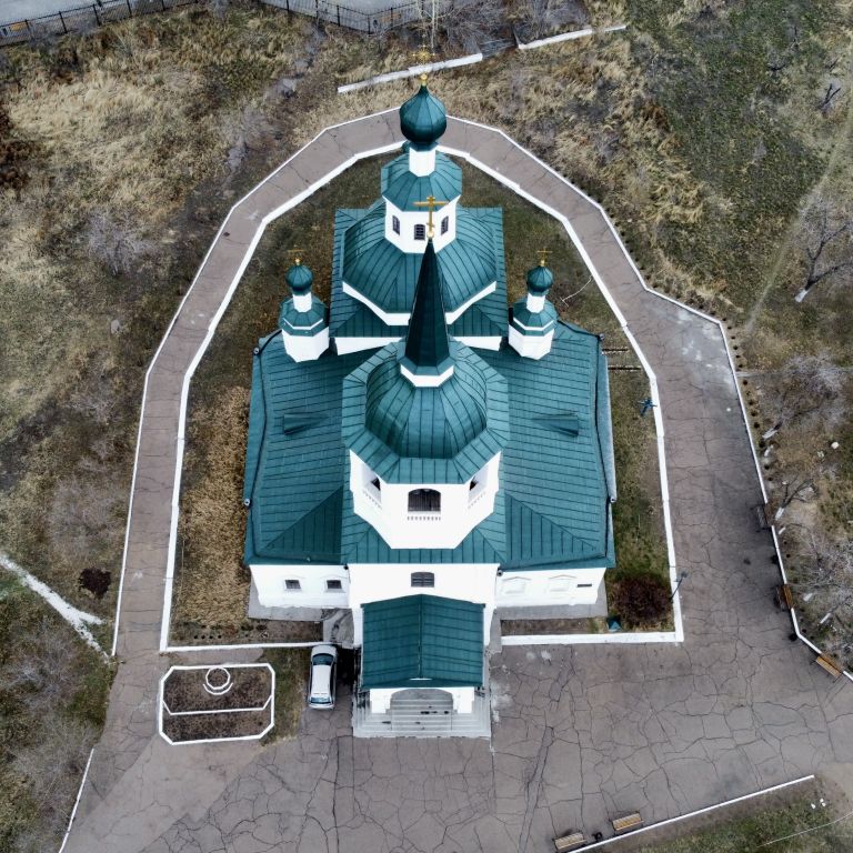 Улан-Удэ. Церковь Троицы Живоначальной. дополнительная информация, Сверху