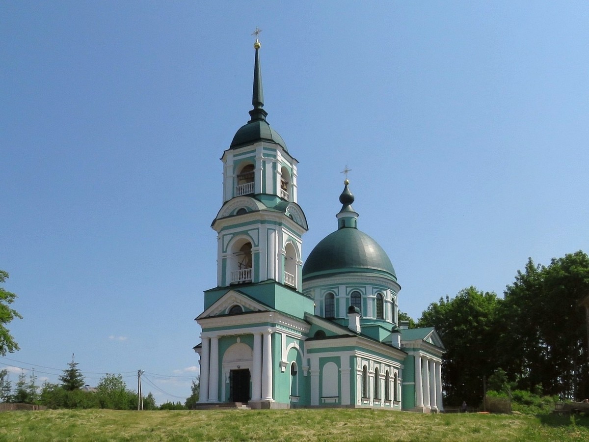 Церковь Троицы Живоначальной, Сопины (Боровичский район, Новгородская область). фасады