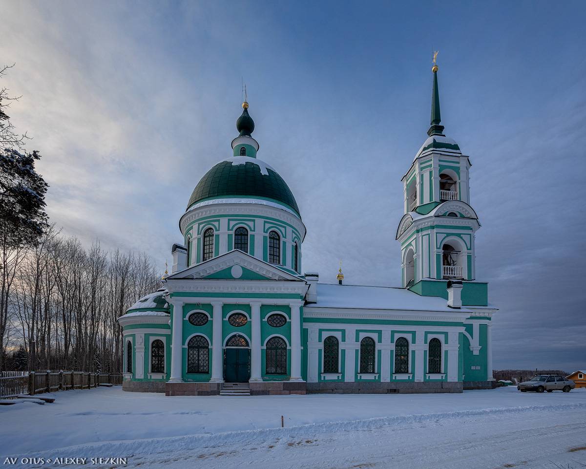 фасады. Церковь Троицы Живоначальной, Сопины (Боровичский район, Новгородская область)