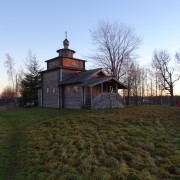 Церковь Александра Невского (деревянная), , Кончанское-Суворовское, Боровичский район, Новгородская область