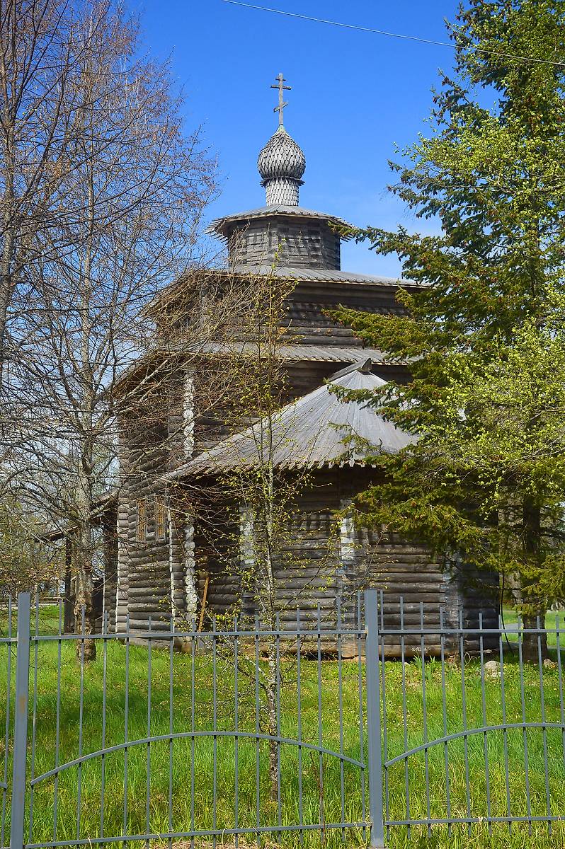 фасады. Церковь Александра Невского (деревянная), Кончанское-Суворовское (Боровичский район, Новгородская область)