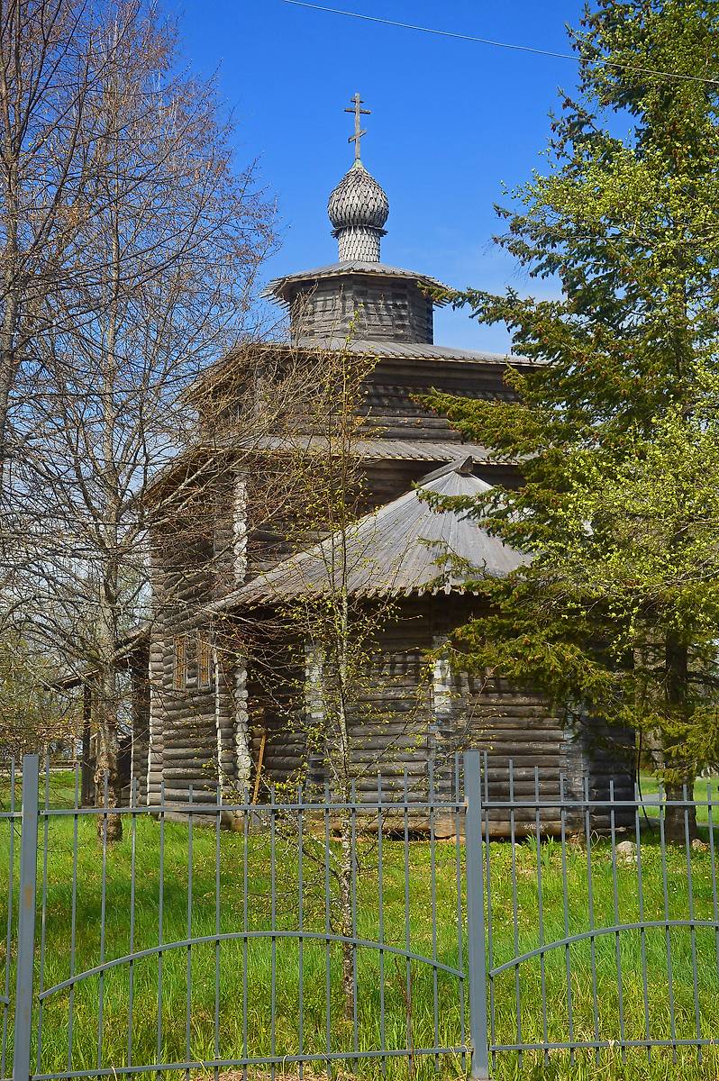 фасады. Церковь Александра Невского (деревянная), Кончанское-Суворовское (Боровичский район, Новгородская область)