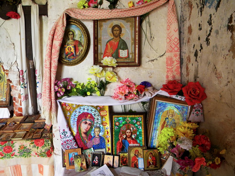 Успенский Каменский монастырь. Собор Успения Пресвятой Богородицы, Забрама (Климовский район, Брянская область). интерьер и убранство