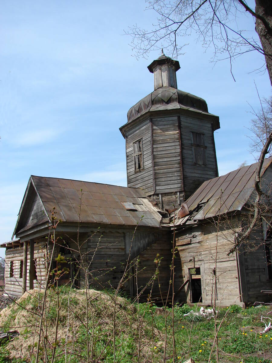 Церковь Николая Чудотворца, Могилёвцы (Климовский район, Брянская область). документальные фотографии, Вид с юго-востока до ремонта