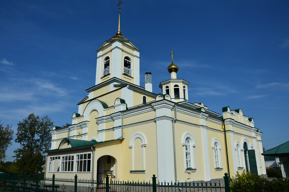 Рыбное. Церковь Николая Чудотворца (новая). фасады