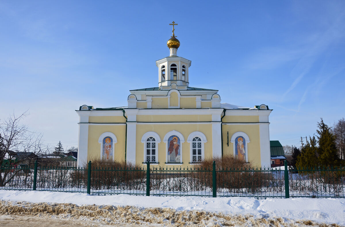 Церковь Николая Чудотворца (новая), Рыбное (Рыбновский район, Рязанская область). фасады