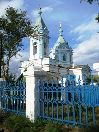 Кяхта. Церковь Успения Пресвятой Богородицы (новая). фасады