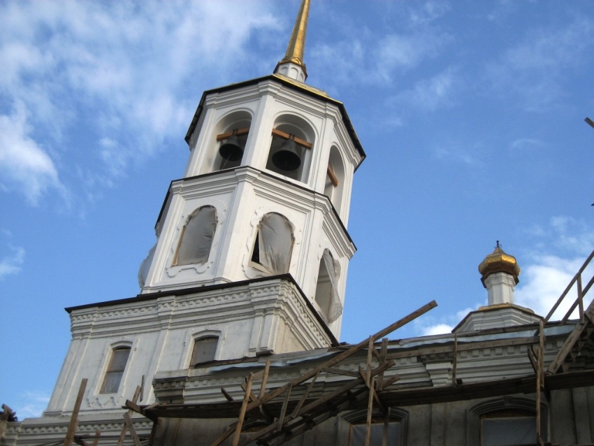 Иркутск. Церковь Михаила Архангела (Харалампия). архитектурные детали