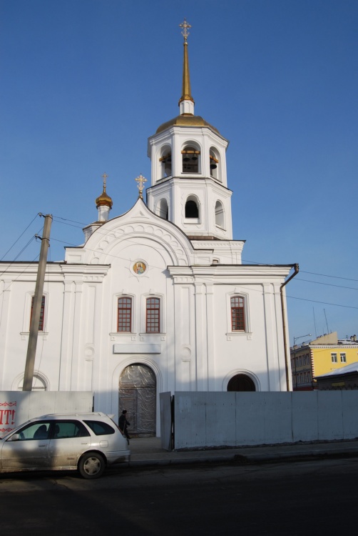 Церковь Михаила Архангела (Харалампия), Иркутск (Иркутск, город, Иркутская область). фасады, Вид с запада