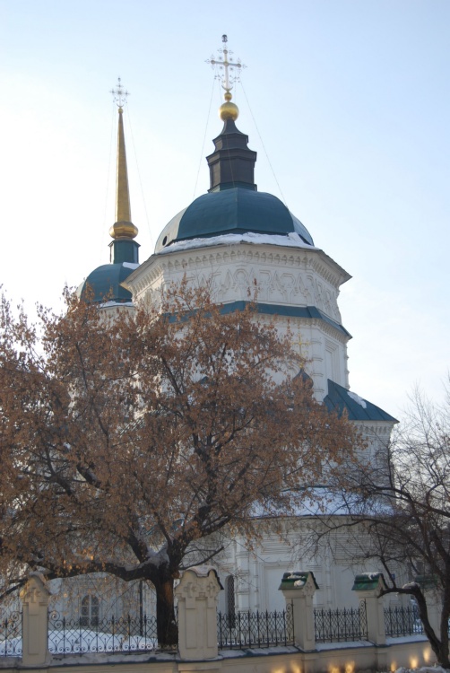 Иркутск. Церковь Троицы Живоначальной. фасады, Вид с востока