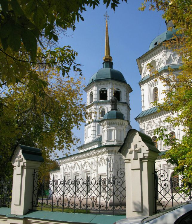 Церковь Троицы Живоначальной, Иркутск (Иркутск, город, Иркутская область). архитектурные детали