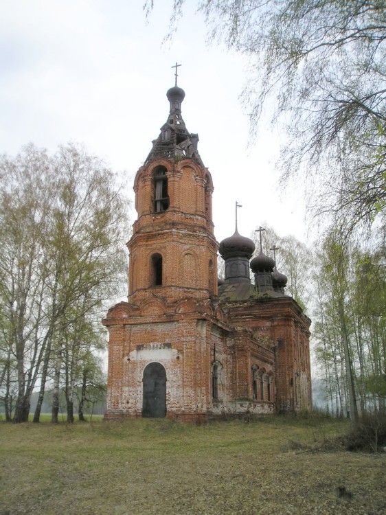 Церковь Воскресения Христова, Бурцево (Балахнинский район, Нижегородская область). фасады