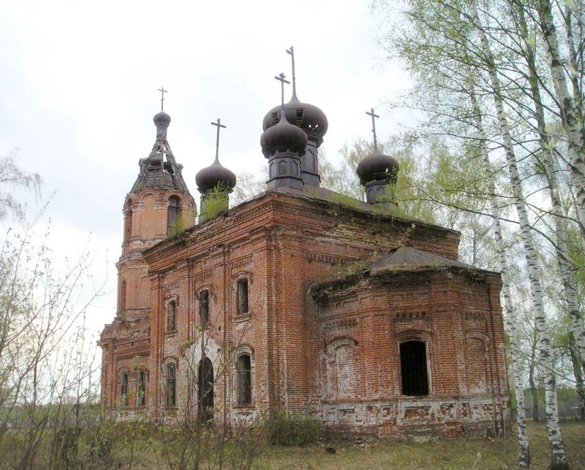 Церковь Воскресения Христова, Бурцево (Балахнинский район, Нижегородская область). фасады