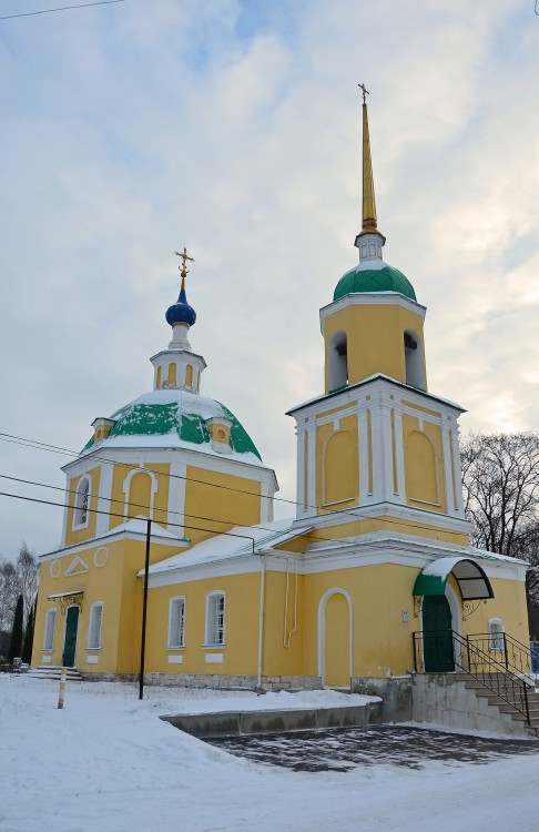 Рязань. Церковь Казанской иконы Божией Матери  в Голенчино. художественные фотографии