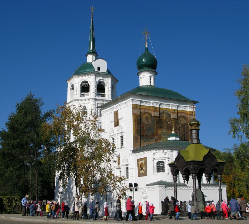 Церковь Спаса Нерукотворного Образа, Иркутск (Иркутск, город, Иркутская область). фасады