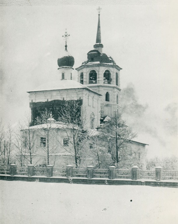 Иркутск. Церковь Спаса Нерукотворного Образа. архивная фотография, Фото начала ХХ в.