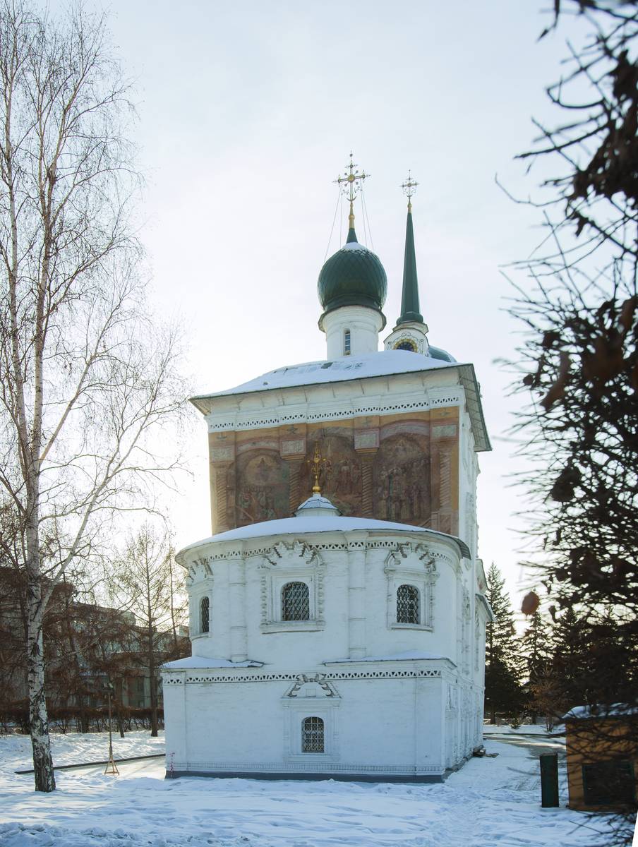 фасады. Церковь Спаса Нерукотворного Образа, Иркутск (Иркутск, город, Иркутская область)