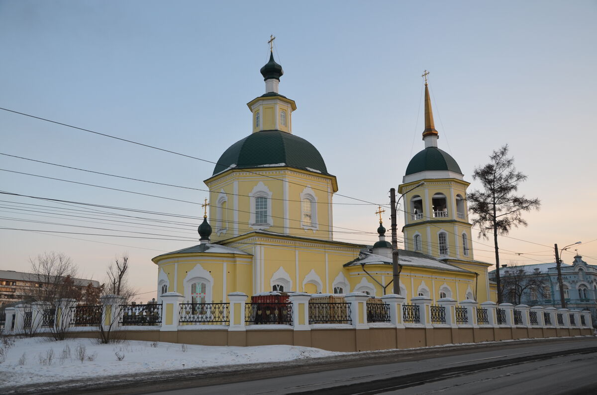 Церковь Преображения Господня, Иркутск (Иркутск, город, Иркутская область). фасады