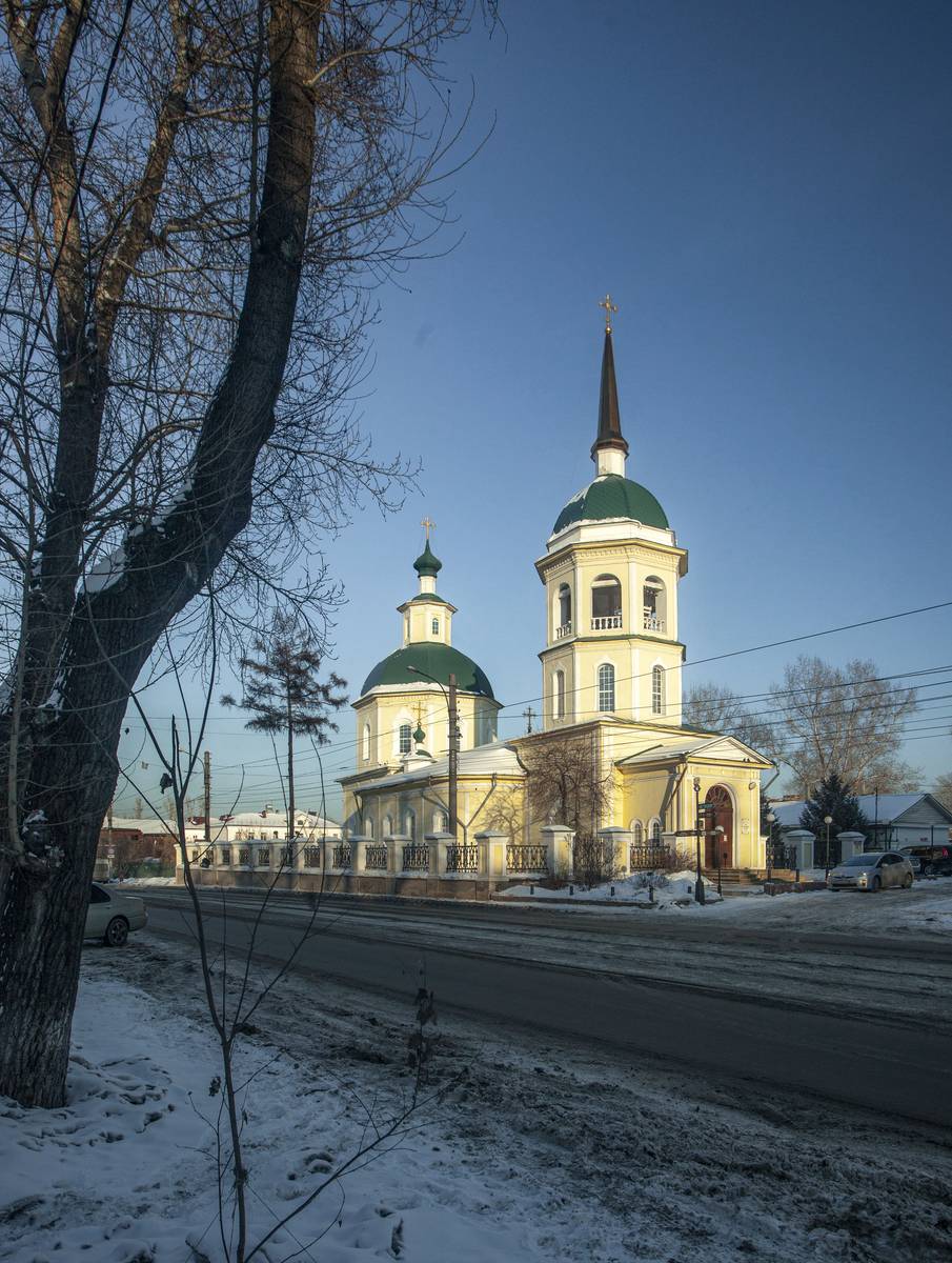 фасады. Церковь Преображения Господня, Иркутск (Иркутск, город, Иркутская область)