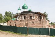 Спасо-Преображенский монастырь. Церковь Рождества Пресвятой Богородицы, На заднем плане купола Собора Спаса Преображения<br>, Арзамас, Арзамасский район и г. Арзамас, Нижегородская область