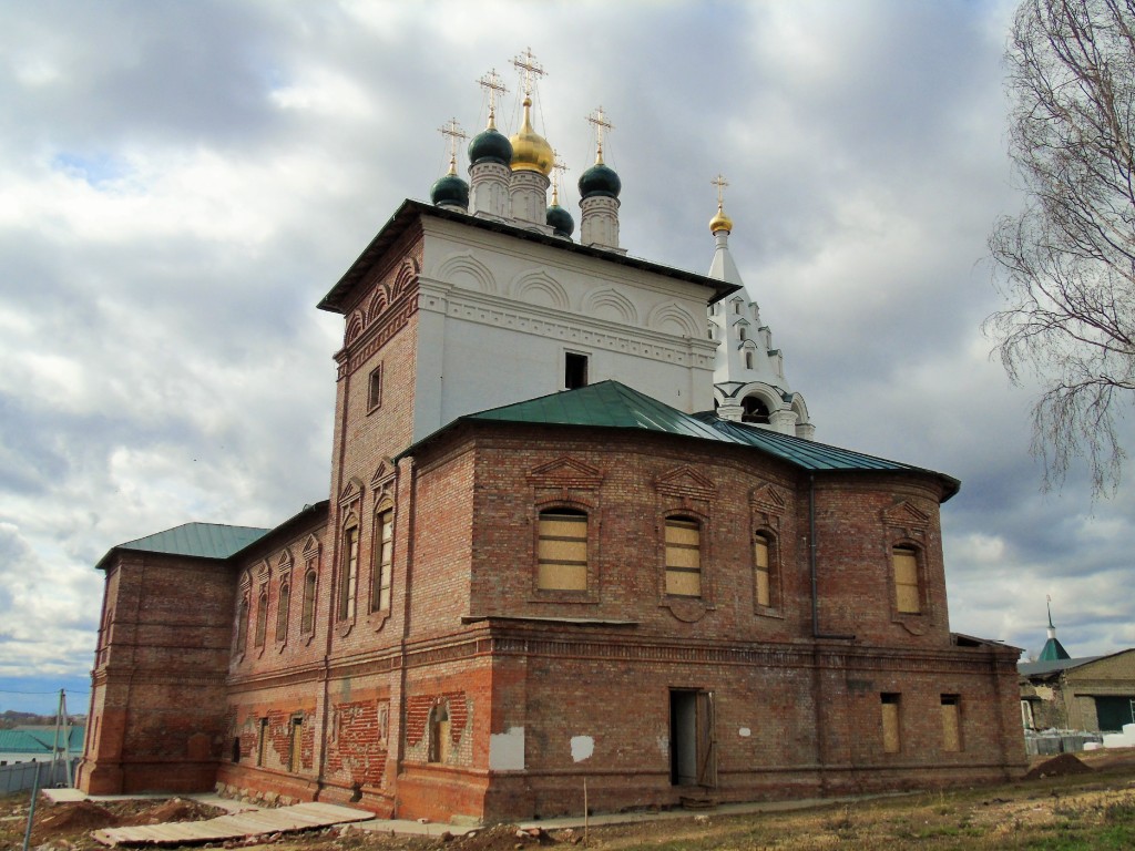 Арзамас. Спасо-Преображенский монастырь. Церковь Рождества Пресвятой Богородицы. фасады