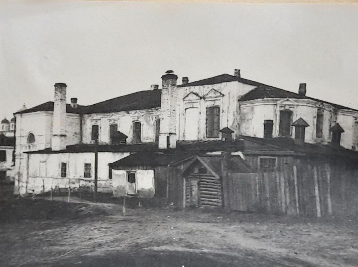 1947 г., архивная фотография. Спасо-Преображенский монастырь. Церковь Рождества Пресвятой Богородицы, Арзамас (Арзамасский район и г. Арзамас, Нижегородская область)