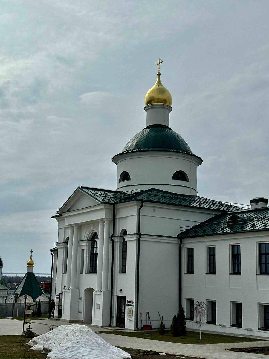 фасады. Спасо-Преображенский монастырь. Надвратная церковь Георгия Победоносца, Арзамас (Арзамасский район и г. Арзамас, Нижегородская область)