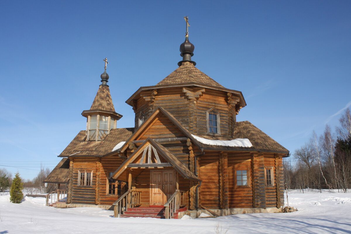 Церковь Кирилла и Мефодия, Кутьино (Волоколамский городской округ, Московская область). фасады