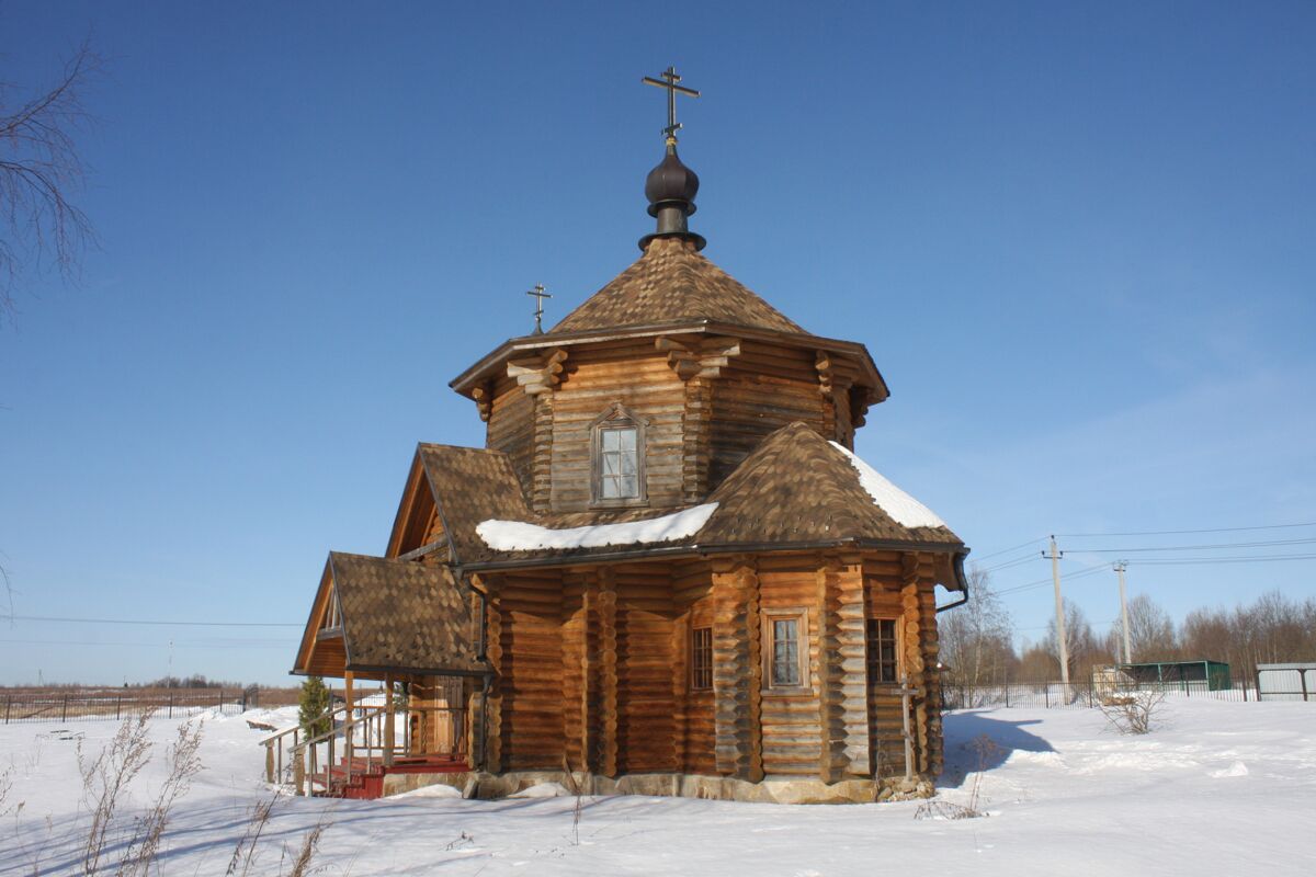Церковь Кирилла и Мефодия, Кутьино (Волоколамский городской округ, Московская область). фасады