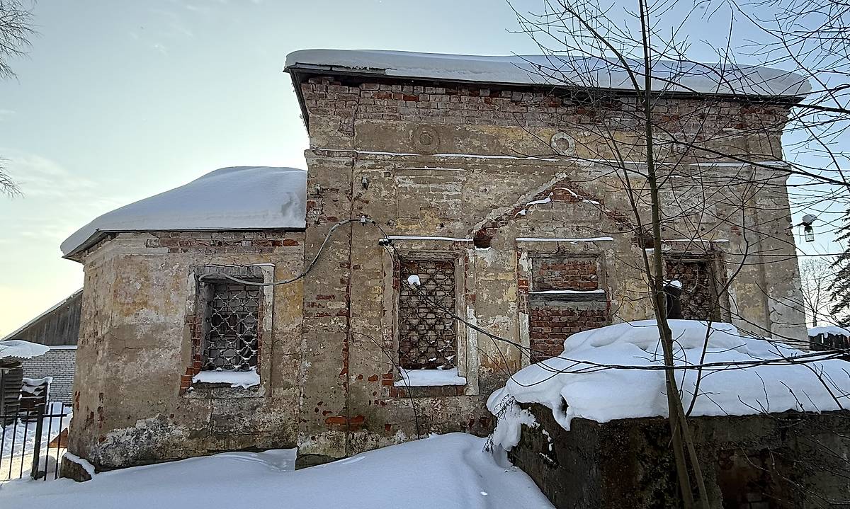 Вид с севера, фасады. Церковь Нила Столобенского, Михновка (Смоленский район, Смоленская область)
