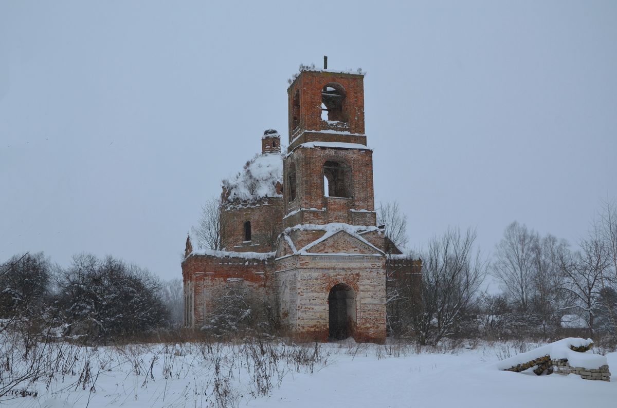 фасады. Церковь Николая Чудотворца, Епишево (Рославльский район, Смоленская область)