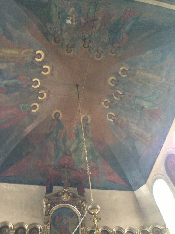 Церковь Николая Чудотворца, Хотушь (Ясногорский район, Тульская область). интерьер и убранство, Свод храма